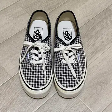 VANS 체크 하운드투스 체크 패턴 23.5cm