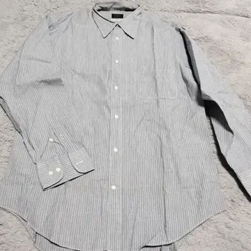 글렌오버 glenover 고급 코튼 스트라이프 셔츠 XL
