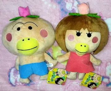 [택 포함] 하나캇파 사이좋은 봉제 인형 하나캇파 모모캇파
