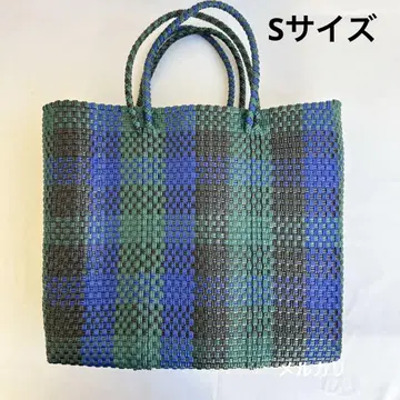 S 사이즈 블랙워치 메르카도백 멕시코 잡화 에코백 미사용 새상품