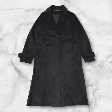 자라 ZARA (M) 체스터 코트 롱 기장 포멀 히요쿠 블랙