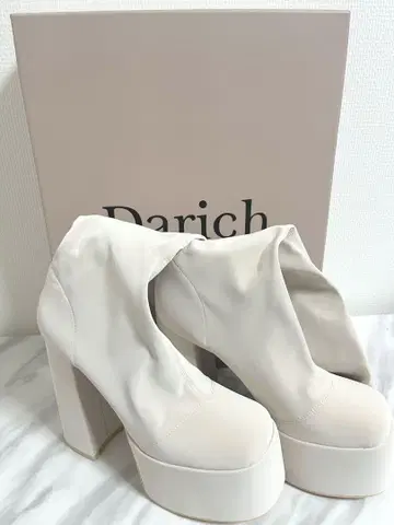 Darich 울트라 스트레치 가죽 롱 부츠