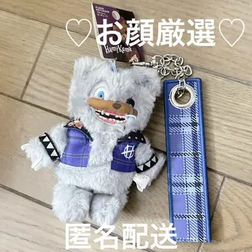 USJ 해미곰 펑크 스트랩 포함 마스코트 키체인 할로윈