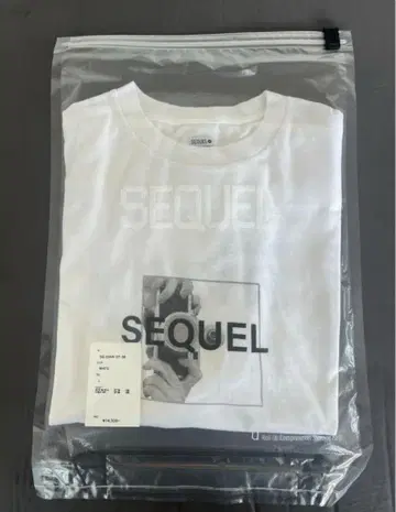새상품 정가 14300엔 시크웰 SEQUEL T셔츠 SIZE L