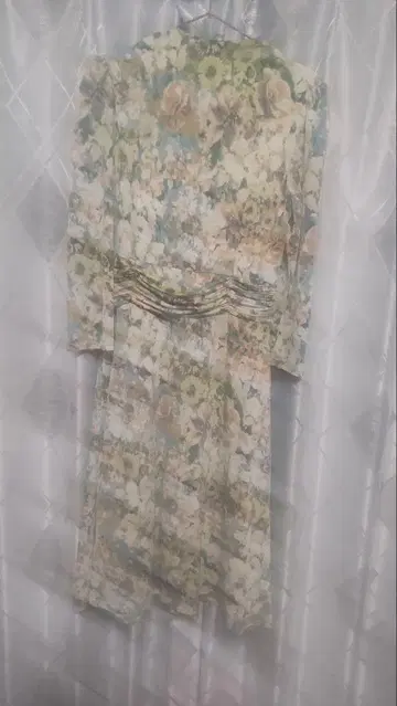 Mimi Grant 꽃무늬 롱 원피스 LT 사이즈