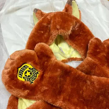 주토피아 닉 머플러 캡
