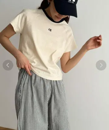 canaljean El mar 엘마르 CE 자수 링거 치비 TEE