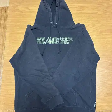 XLARGE 카모플라쥬 로고 후드티 L 사이즈
