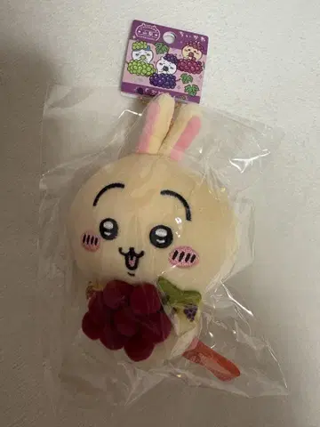 지역 한정 치이카와 토끼 포도 봉제 인형 키체인 야마나시 한정판
