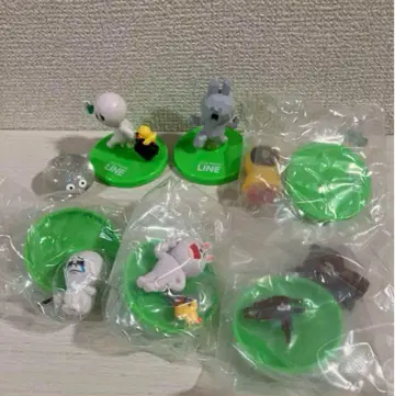 [ 가챠 ] LINE 캐릭터 피규어 컬렉션 세트