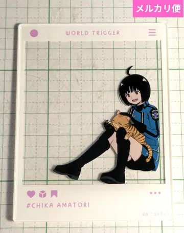 월드 트리거 캐릭터 클리어 케이스 3 아마토리 치카