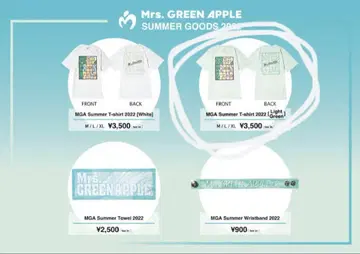 Mrs. GREEN APPLE SUMMER GOODS 2022 티셔츠