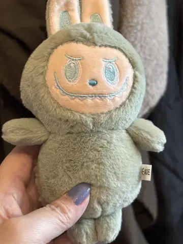 러브브 봉제 인형 키링 그린 팝마트