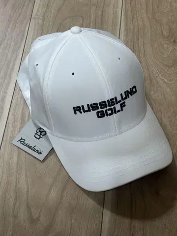 미사용 러셀노 골프 화이트 캡