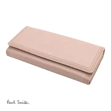 폴스미스 장지갑 핑크 스티치 61* PaulSmith