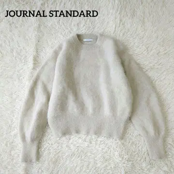 새상품급 JOURNAL STANDARD 니트 알파카 울 F 24AW