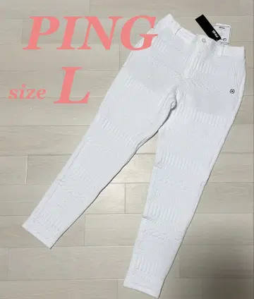 핑 PING 퀼트 자카드 스트레치 팬츠 여성용
