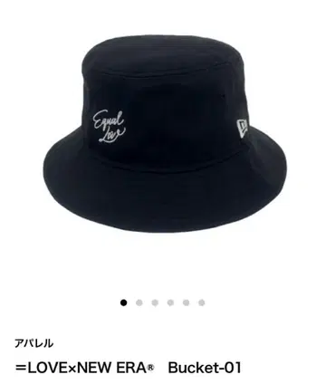 =LOVE x NEWERA 콜라보 버킷햇