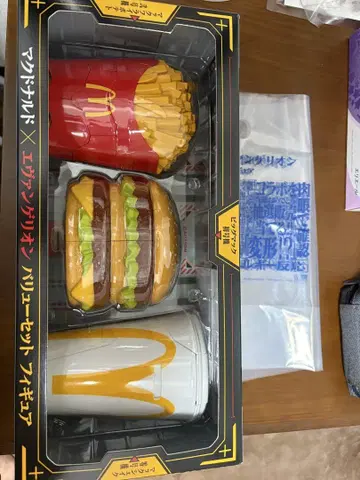 [ 미개봉 새상품 ] 맥도날드 X 에반게리온 버라이어티 세트 피규어
