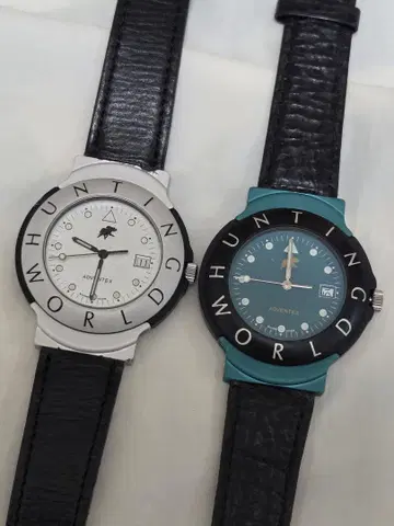 HUNTING WORLD ADVENTEX 손목시계 데이트 알루미늄