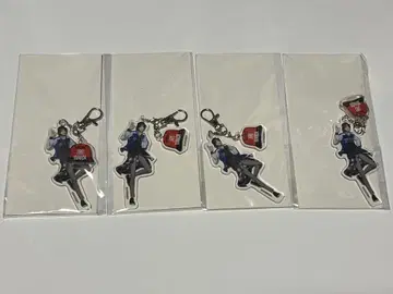힙합 마이크 복권 C-2 트레이딩 아크릴 키링 야마다 지로 4종
