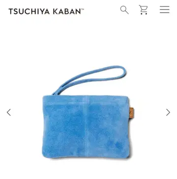 미사용 새상품 TSUCHIYA KABAN 라이트 블루 클러치백