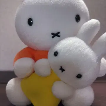 미피 봉제 인형 미피와 아기 세키구치