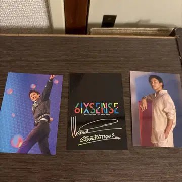 GENERATIONS 6IX SENSE 포토 카드 코모리 하야토