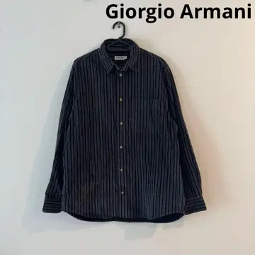 [ Giorgio Armani ] 코듀로이 스트라이프 셔츠
