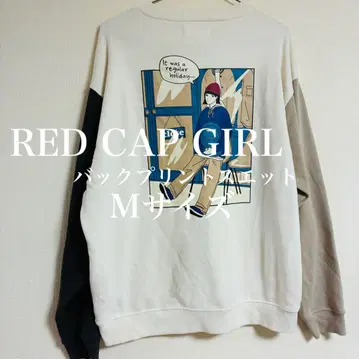 RED CAP GIRL 백프린트 트레이닝복 M 사이즈