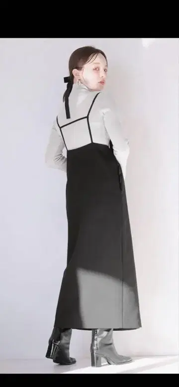 새상품급 다나카 아키코 UNLIENS i line salopette