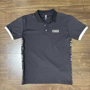 V twelve 블랙 M 피케 셔츠