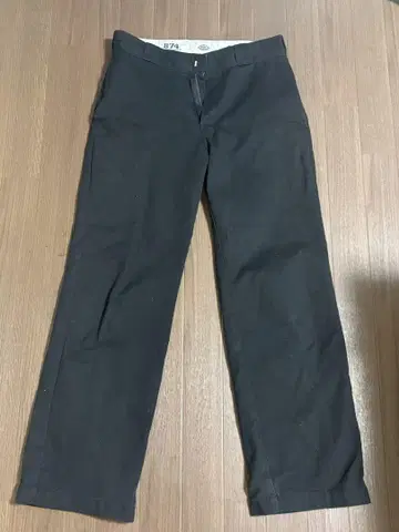 Dickies 874 워크 팬츠 블랙