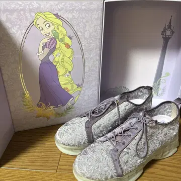 RANDA 디즈니 미사용 라푼젤 스니커즈 24.5cm 퍼플
