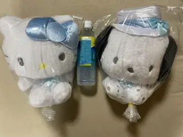 산리오 캐릭터즈 세트 화이트 오스마시 인형 BIG 미사용 미개봉 새상품