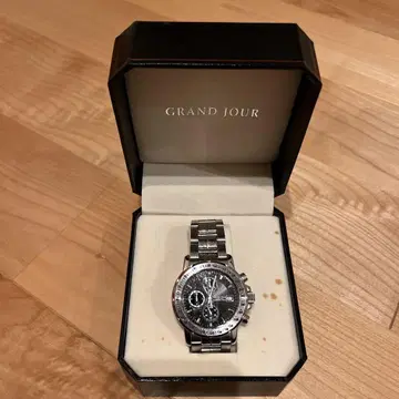 GRAND JOUR 시계 실버