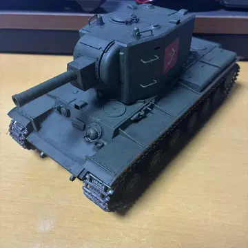 프라우다 고등학교 사양 KV-2 프라모델 완성품