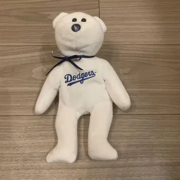 ty BEANIE BABIES 다저스 베어 곰