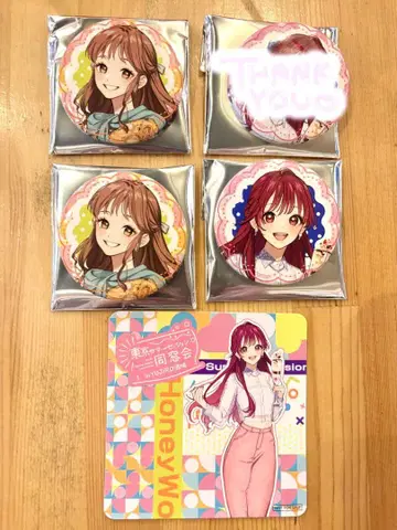 HoneyWorks 캔뱃지 코스터