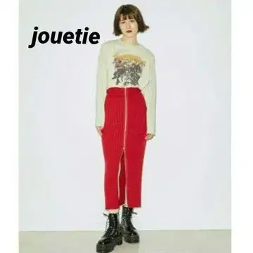 jouetie 니트 내로우 롱 스커트
