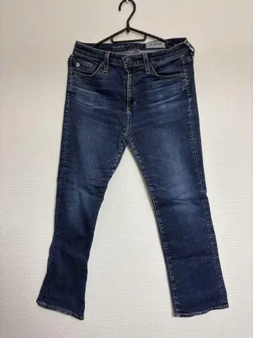 AG 부츠컷 데님 다크 블루