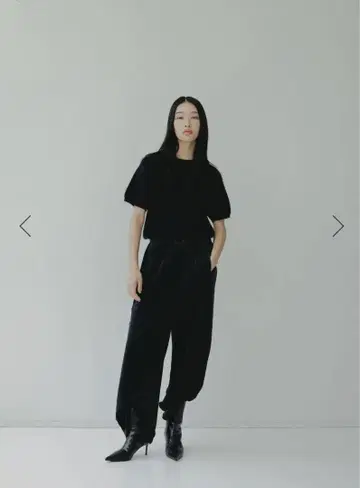 RIELLE RICHE 리엘리셰 벨로아 팬츠 네이비