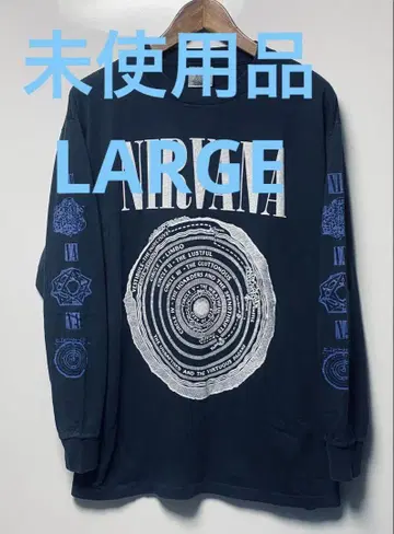 미사용품 NIRVANA L/S TEE L 사이즈 USA제