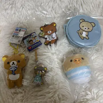리락쿠마 키링 파우치 마스코트