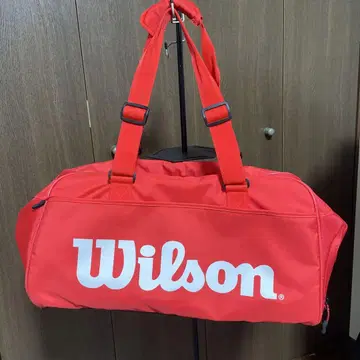 Wilson 라켓 백 빨간색