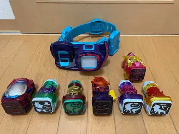 1221 가면라이더 리바이스 리바이스 드라이버와 바이 스탬프 7개 세트