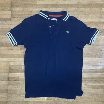 LACOSTE 라코스테 네이비 피케 셔츠 사이즈 3