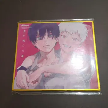 빛이 죽은 여름 색지 멜론북스 특전 미개봉품