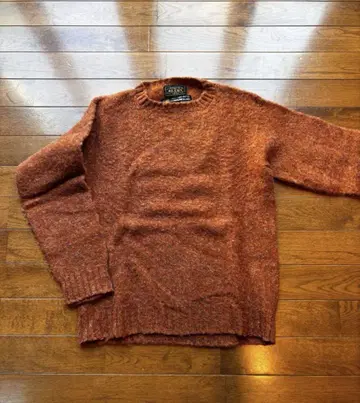 BEAMS 셰틀랜드 스웨터 made in japan