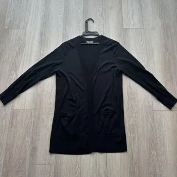 Theory luxe 사이즈 38 블랙 롱 가디건